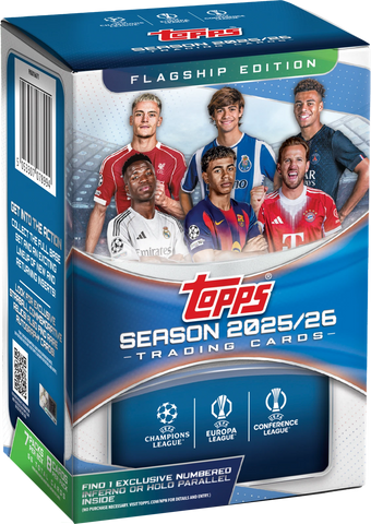 2026 Topps UEFA Competitions Soccer Value Box