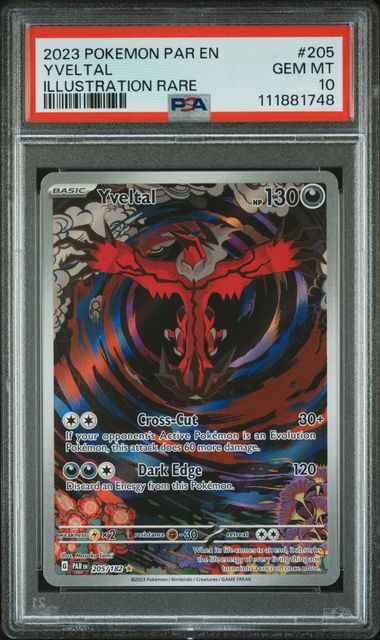 PSA 10 - Paradox Rift  - Yveltal