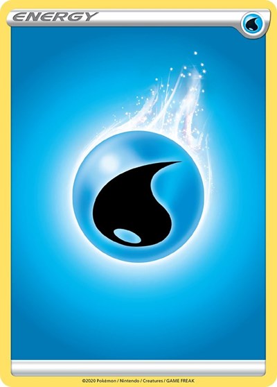 Water Energy - () - SWSH01: Sword & Shield Base Set - (Common)