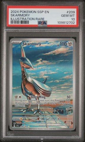 PSA 10 - Surging Sparks  - Skarmory #209