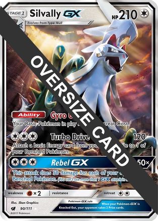 Silvally GX (90/111) (Jumbo Card) [Sun & Moon: Crimson Invasion]