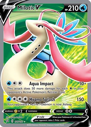 Milotic V (179/192) [Sword & Shield: Rebel Clash]