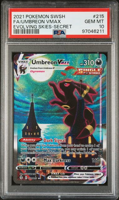 PSA 10 - Evolving Skies - Umbreon Vmax