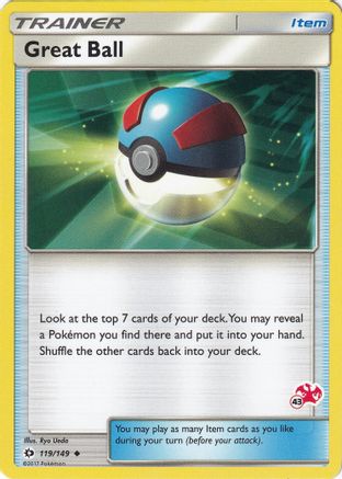 Great Ball (119/149) (Charizard Stamp