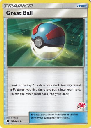 Great Ball (119/149) (Charizard Stamp
