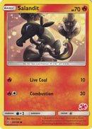 Salandit (25/156) (Charizard Stamp