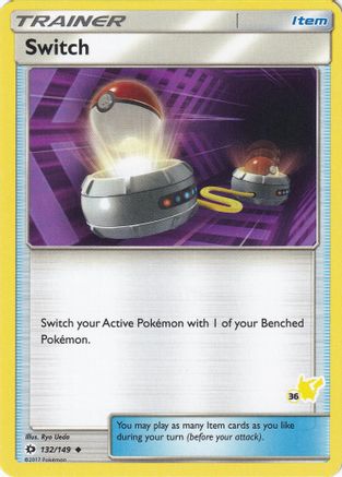 Switch (132/149) (Pikachu Stamp