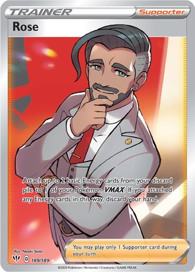 Rose - (189/189) - SWSH03: Darkness Ablaze - (Ultra Rare)