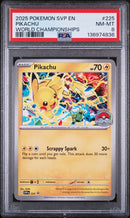 PSA 8 - 2025 World Championship  - Pikachu