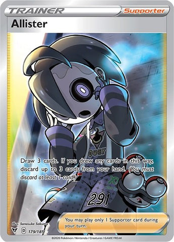 Allister - (179/185) - SWSH04: Vivid Voltage - (Ultra Rare)