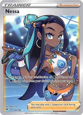 Nessa - (183/185) - SWSH04: Vivid Voltage - (Ultra Rare)