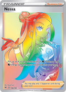 Nessa (Secret) - (196/185) - SWSH04: Vivid Voltage - (Secret Rare)