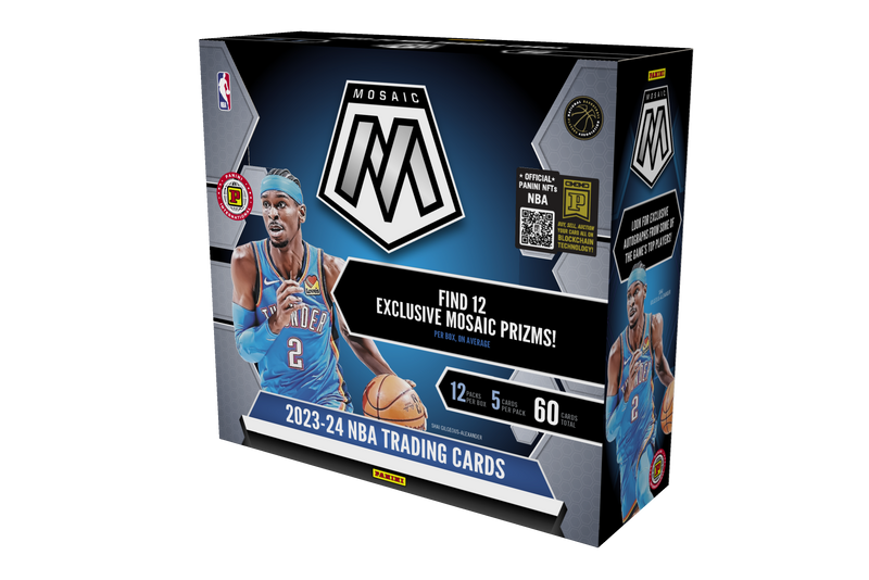 2023-24 Panini Mosaic Basketball International Hobby Box