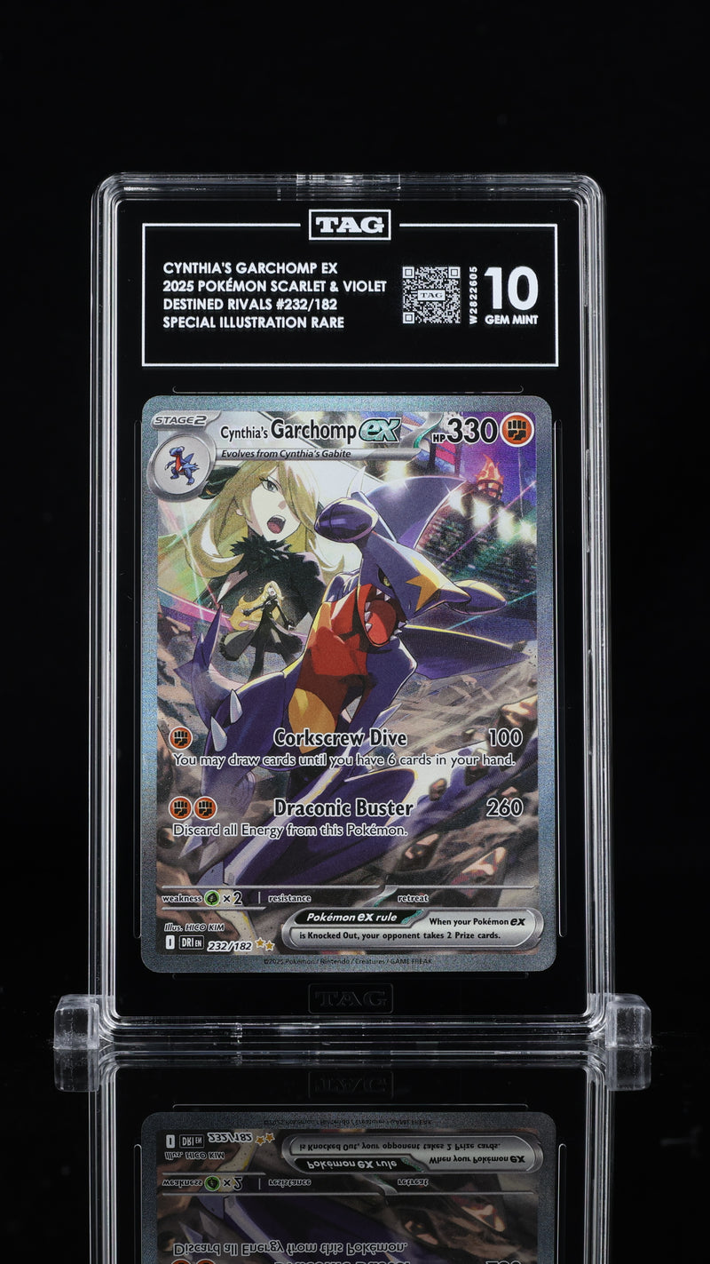 TAG 10 - Destined Rivals  - Cynthia's Garchomp EX