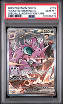 PSA 10 - Destined Rivals - Rocket's Nidoking EX