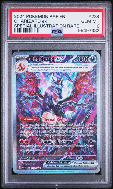 PSA 10 - Paldean Fates - Charizard EX
