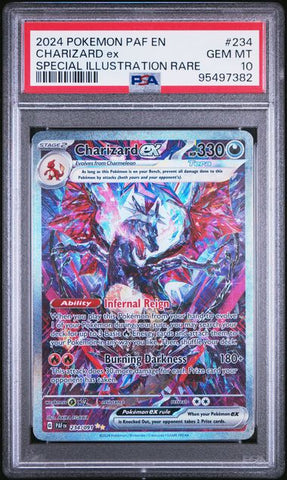 PSA 10 - Paldean Fates - Charizard EX #234