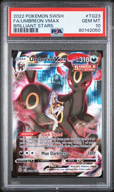 PSA 10 - Brilliant Stars  - Umbreon VMAX