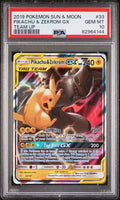 PSA 10 - Team Up - Pikachu & Zekrom Gx