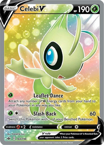 Celebi V - (160/198) - SWSH06: Chilling Reign - (Ultra Rare)