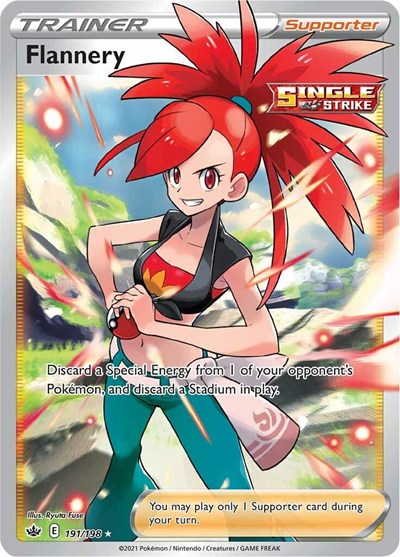 Flannery - (191/198) - SWSH06: Chilling Reign - (Ultra Rare)