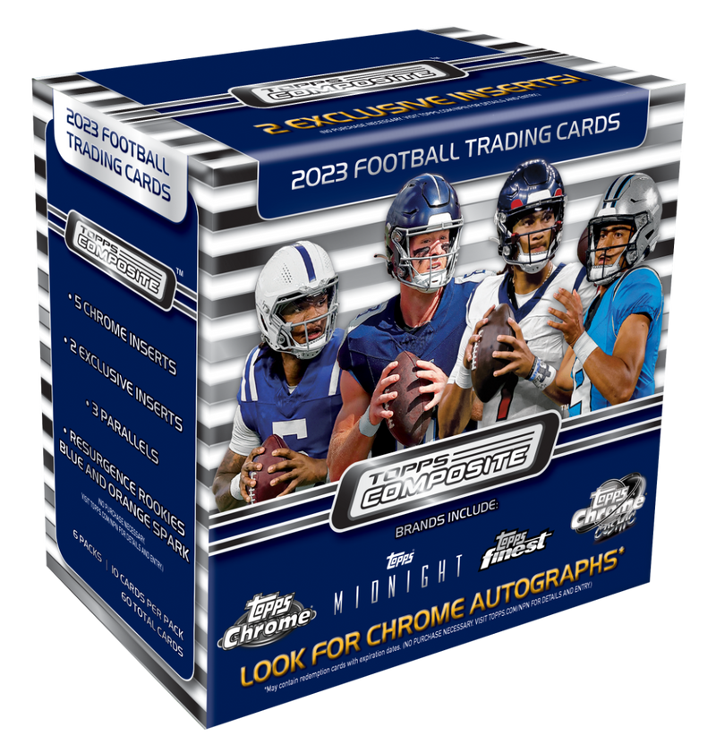 2023 Topps Chrome Composite Football Mega Box