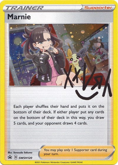 Marnie - (SWSH120) - SWSH: Sword & Shield Promo Cards - (Promo)
