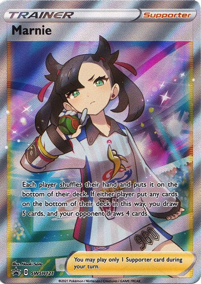Marnie - (SWSH121) - SWSH: Sword & Shield Promo Cards - (Promo)