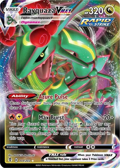Rayquaza VMAX - (111/203) - SWSH07: Evolving Skies - (Ultra Rare)
