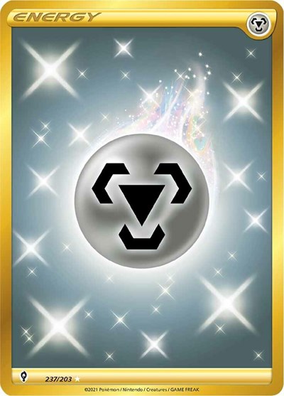 Metal Energy (Secret) - (237/203) - SWSH07: Evolving Skies - (Secret Rare)