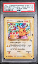 PSA 10 - Celebrations - Birthday Pikachu