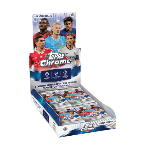 2023-24 Topps Chrome® UEFA Club Competitions - Hobby Box