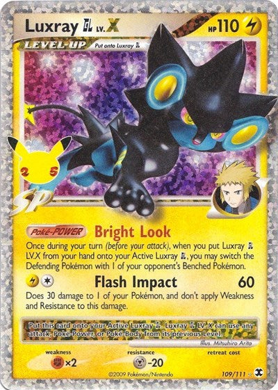 Luxray GL LV.X - (109/111) - Celebrations: Classic Collection - (Classic Collection)