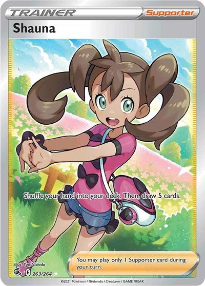 Shauna - (263/264) - SWSH08: Fusion Strike - (Ultra Rare)