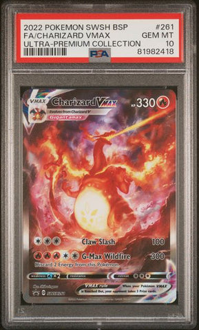 PSA 10 - Charizard UPC Promo - Charizard VMAX #261