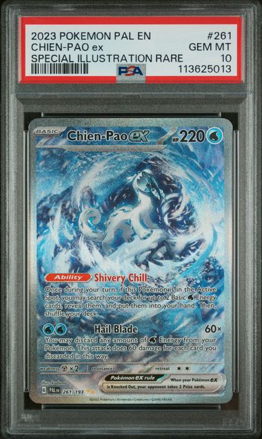 PSA 10 - Paldea Evolved - Chien-Pao EX