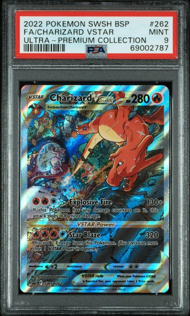 PSA 9 - Black Star Promo - Charizard VSTAR