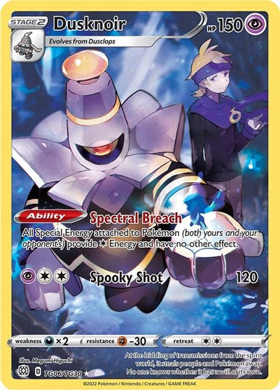 Dusknoir - (TG06/TG30) - SWSH09: Brilliant Stars Trainer Gallery - (Ultra Rare)