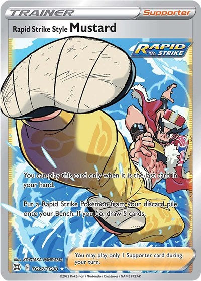 Rapid Strike Style Mustard - (TG27/TG30) - SWSH09: Brilliant Stars Trainer Gallery - (Ultra Rare)