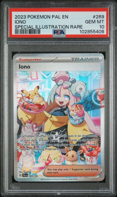 PSA 10 - Paldea Evolved - Iono
