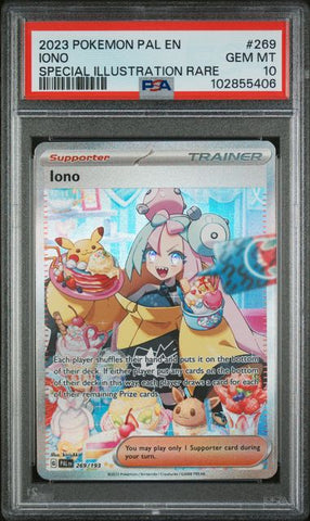 PSA 10 - Paldea Evolved - Iono #269