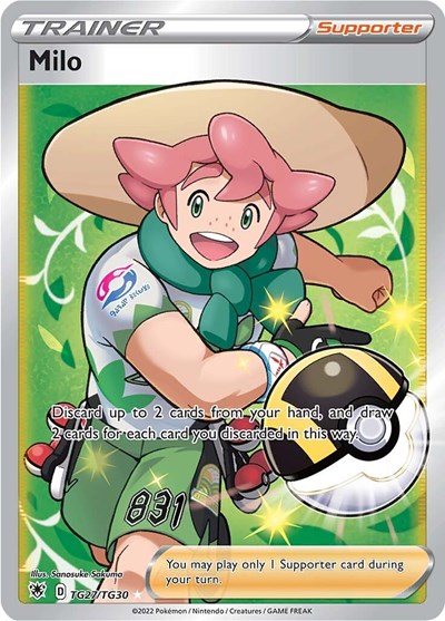 Milo - (TG27/TG30) - SWSH10: Astral Radiance Trainer Gallery - (Ultra Rare)