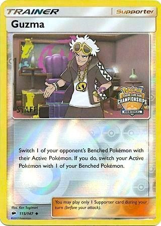 Guzma (Regional Championships) [Staff] - (115/147) - League & Championship Cards - (Promo)
