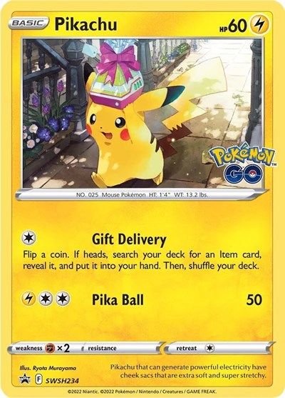Pikachu - (SWSH234) - SWSH: Sword & Shield Promo Cards - (Promo)