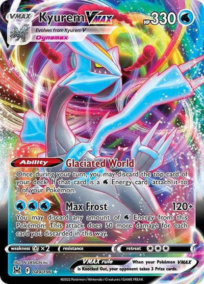 Kyurem VMAX - (049/196) - SWSH11: Lost Origin - (Ultra Rare)