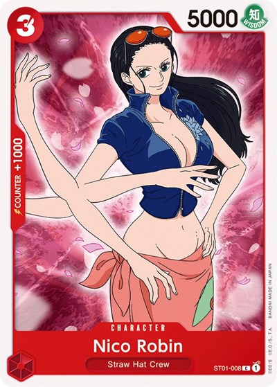 Nico Robin - (ST01-008) - Starter Deck 1: Straw Hat Crew - (Common)