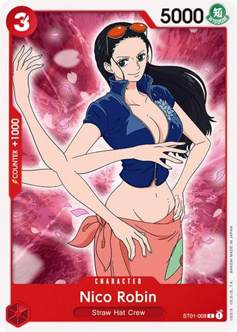 Nico Robin - (ST01-008) - Starter Deck 1: Straw Hat Crew - (Common)