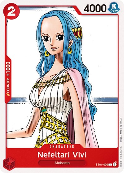 Nefeltari Vivi - (ST01-009) - Starter Deck 1: Straw Hat Crew - (Common)