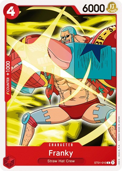 Franky - (ST01-010) - Starter Deck 1: Straw Hat Crew - (Common)
