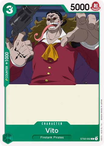 Vito - (ST02-002) - Starter Deck 2: Worst Generation - (Common)